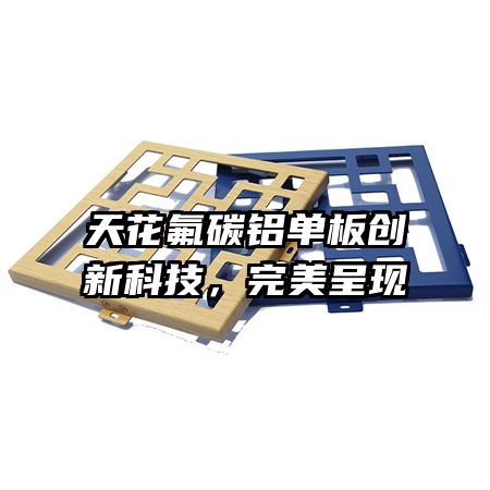 天花氟碳鋁單板創(chuàng)新科技，完美呈現(xiàn)