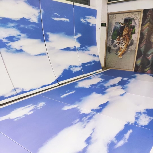 彩繪墻體鋁單板